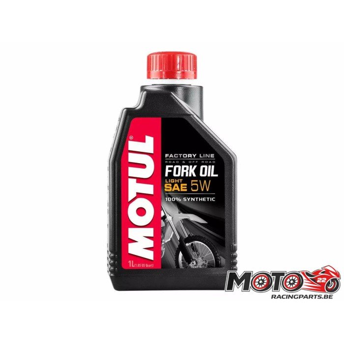 Huile de fourche Motul factory line 5W - 1L 100% synthèse