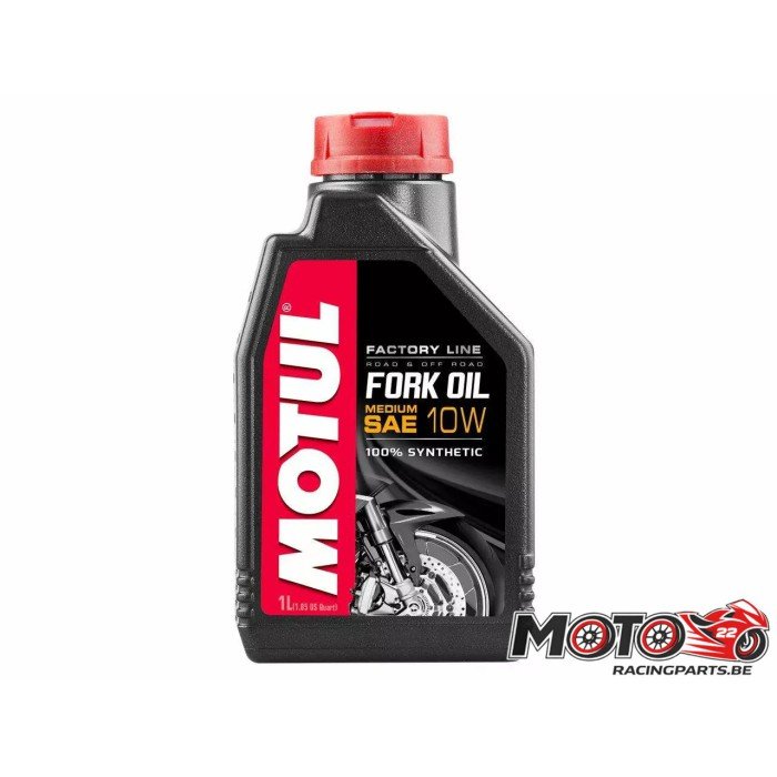 Huile de fourche Motul factory line 10W - 1L 100% synthèse