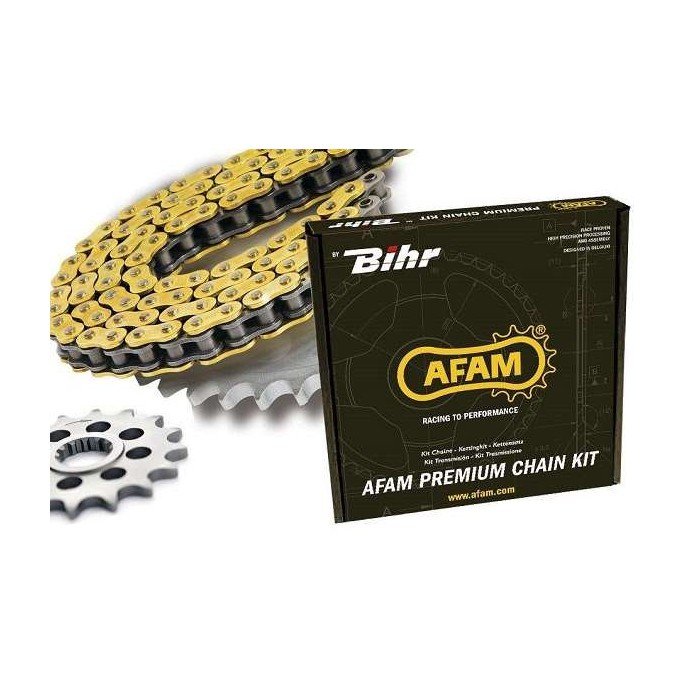 Kit chaine AFAM Kawasaki Z1000 R - ZR1000 07/09