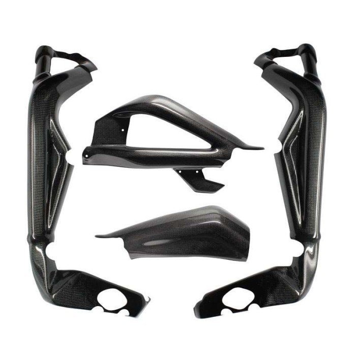 Protections bras oscillant+cadre carbone Triumph Daytona 675/765