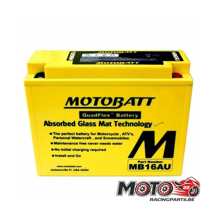 Batterie Motobatt MB16Au 20,5Ah / 207x72x164mm