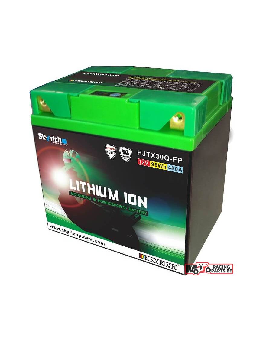 Batterie moto lithium 12v Ion SHIDO LT12B-BS Sans Entretien