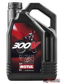 Oil Motul 300V 15W60 Off road racing - 4 Liters