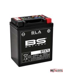 Batterie BS BTX7L SLA 6Ah 113x70x130mm