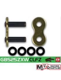 Master link for chain RK 525 ZXW gold