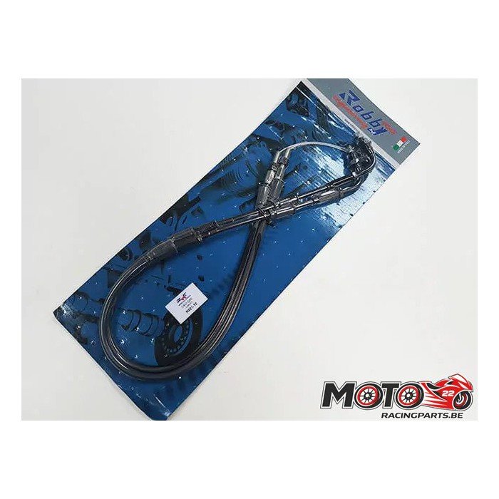 Kit cables poignée tirage rapide Robby Moto Kawasaki ZX-10R/Z1000