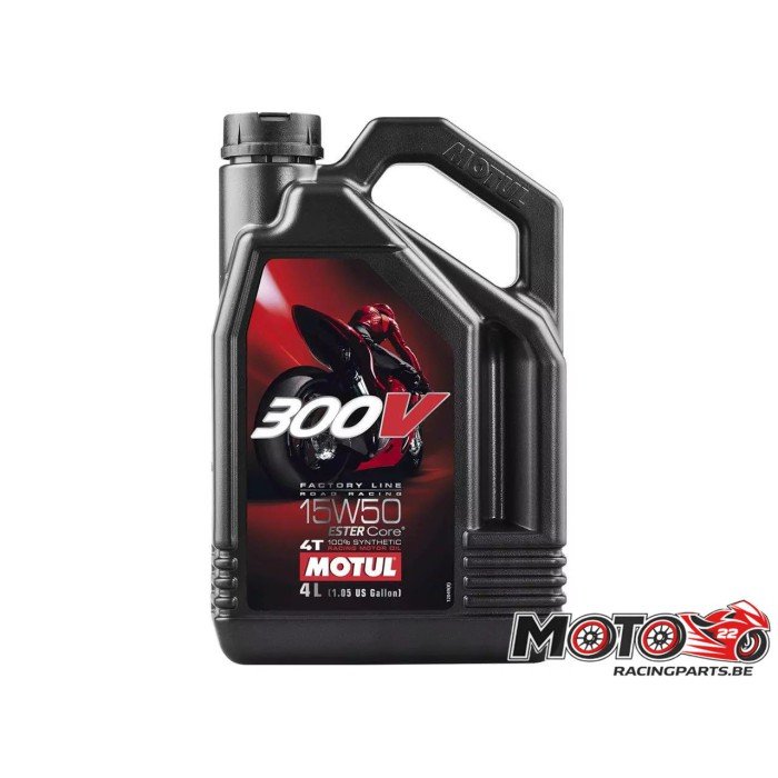 Huile moteur Motul 300V 15W50 Factory line road racing