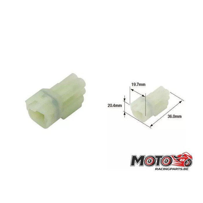 Connecteur electrique femelle 4 fils Tourmax type 090 (FRSH)