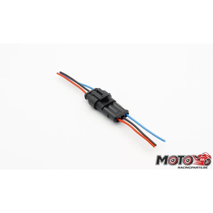 Connecteur electrique 3 broches étanches Male + Femelle