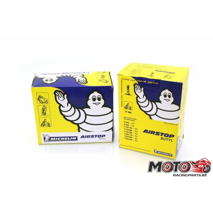 Chambre à air Michelin route (18MF VALVE TR4) 3.25x18-3.50x18 (100/90/18)